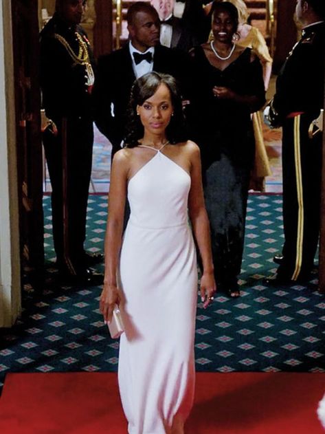 best dressed tv characters: olivia pope Olivia Pope Dresses, Olivia Pope White Dress, Olivia Pope Outfits Work Attire, Olivia Pope Aesthetic, Scandal Aesthetic, Scandal Series, Olivia Pope Wardrobe, Banquet Attire, Olivia Pope Outfits