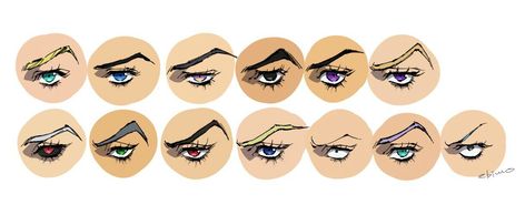 Jojo Style Drawing Tutorial, Jjba Art Style Reference, Jojo Face Reference, Jjba Art Style Tutorial, Jojo Eyes Drawing, Jjba Drawing References, How To Draw Jojo Style Tutorial, Jojo Art Style Tutorial, Jojo Art Style Reference