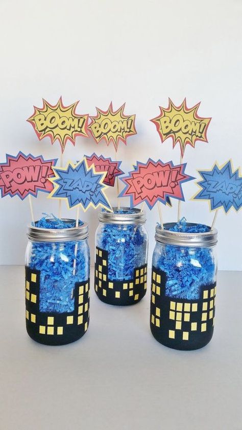 Avenger Party, 4de Verjaardag, Superman Party, Superhero Superman, Superhero Baby Shower, Pj Masks Birthday Party, Superman Birthday, Baby Superhero, Pj Masks Birthday