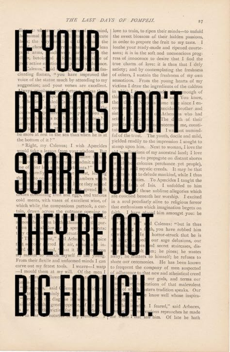 If your dreams don't scare you they're not big enough. E Card, Memento Mori, Quotable Quotes, Famous Quotes, The Words, Great Quotes, Beautiful Words, Inspirational Words, Cool Words