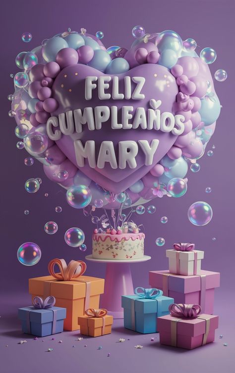 Lavender Color Background, Spanish Birthday Wishes, Floating Bubbles, Happy Birthday Wishes Cake, Beautiful Beach Pictures, Birthday Wishes Cake, Background Cute, Happy Wishes, Happy Birthday Messages