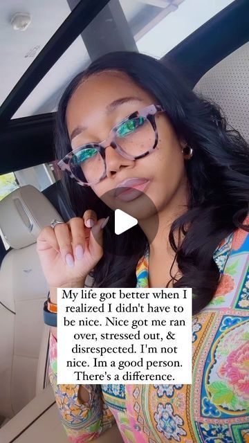 Risha Riri Hall on Instagram: "People will take your kindness for weakness if you allow them too !! No more miss nice girl 🤌🏽 #fyp #foryoupage" Life Gets Better, Instagram People, Stressed Out, Be A Better Person, Get Well, No More, Cool Girl, On Instagram, Instagram