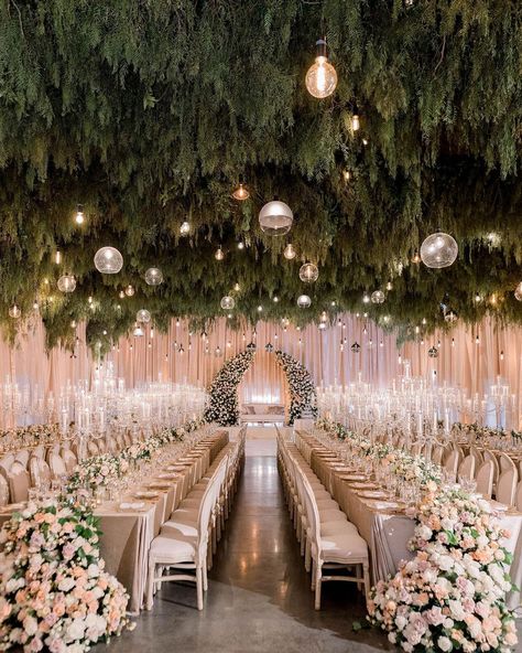 Edgar Martinez Ruacho on Instagram: “Numbers: 3200 sq ft of ceiling install (entire ballroom), 2 days production, 95 candelabras, 105 lighting fixtures, thousands and thousands…” Kin House, Wedding Ballroom Decor, Wedding Floor Plan, Wedding Booth, Venue Layout, Wedding Table Layouts, Wildflower Wedding Theme, Reception Styling, Fall Wedding Venues