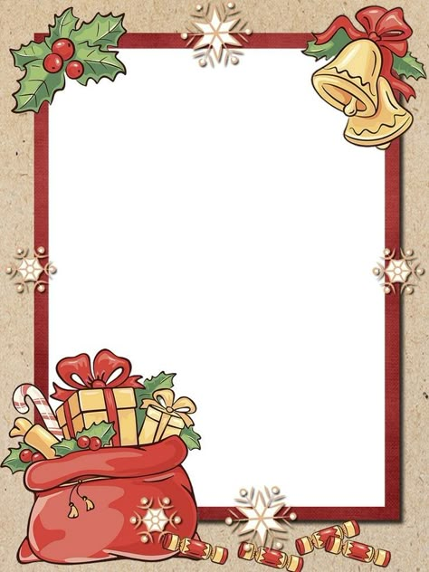 Christmas Frame Png, Free Christmas Borders, Christmas Scrapbook Paper, Christmas Photo Frame, Xmas Theme, Christmas Frame, Christmas Border, Christmas Stationery, Border Frame