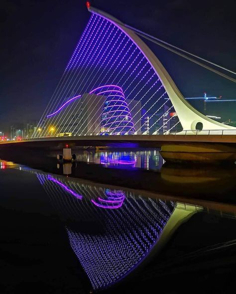 What's your favourite restaurant in Dublin?  The Samuel Beckett Bridge  Picture taken by @dublincityphotography  For your chance to be… Samuel Beckett Bridge, Samuel Beckett, Dublin, Bridge, Opera House, Sydney Opera House, Restaurant, Building, Travel