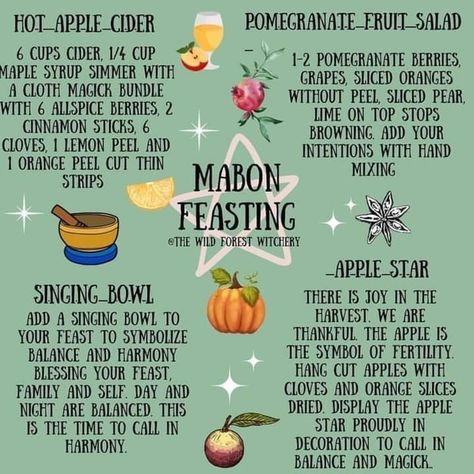 Mabon Party Ideas, Mabon Celebration 2023, Mabon Foods, Mabon Meal, Witch Celebrations, Mabon Celebration Food, Mabon Party, Mabon Spell Jar, Mabon Food