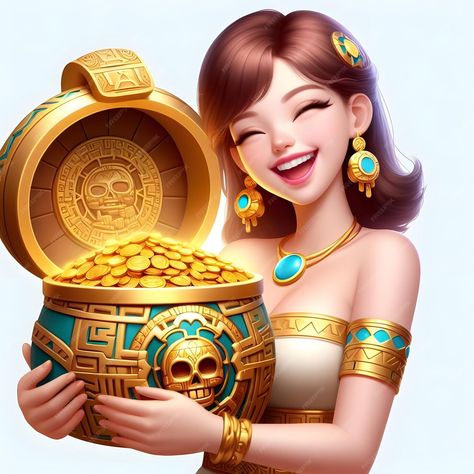 Premium Photo | Treasure of aztec slot game character 3d with white background Slot Game Character, Best Online Casino, 3d Cartoon, Slot Game, Cartoon Images, Casino Games, Slots Games, Photo Illustration, Online Casino