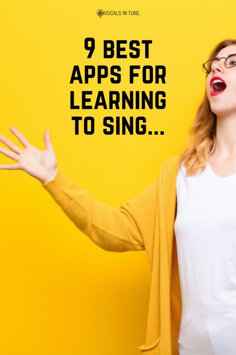 Learn To Sing Beginner, Singing Hacks, How To Practice Singing, Vocal Practice, Song Iphone, Singing Practice, Singing Training, Apps For Learning, Voice Training