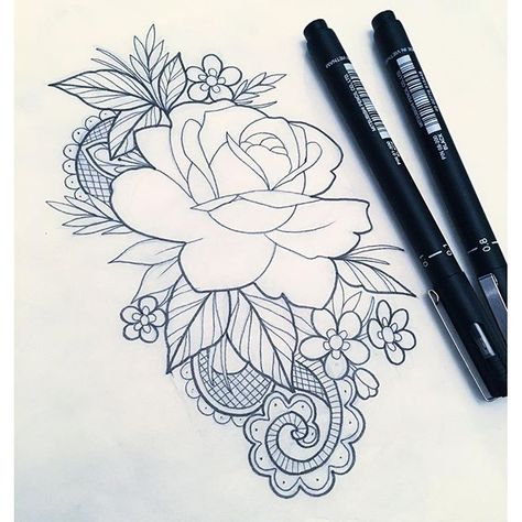 Lace Tattoo Stencil, Roseary Tattoo, Lace Flower Tattoos, Bald Eagle Tattoos, Lace Tattoos, Mandela Designs, Lace Tattoo Design, Lace Drawing, Tattoo Floral