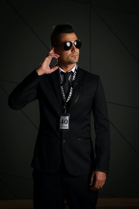 Bodyguard Photoshoot, Bodyguard Pose Reference, Security Costume, Bodyguard Security, Security Guard Companies, Security Uniforms, Neutral Party, Event Security, Security Guard Services