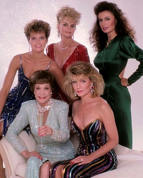 Miss Charlotte on Instagram: “The original female cast of Falcon Crest photographed by Mario Casilli in 1987. #flashbackfriday #1980s #falconcrest #janewyman #danasparks…” Falcon Crest Tv Show, Jane Wyman, Falcon Crest, Goth Halloween, Back Friday, Tv Series, Pop Culture, The Original, Dallas