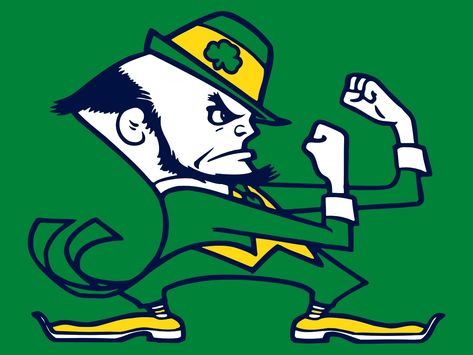 fjighting Irish Notre Dame Wallpaper, Notre Dame Leprechaun, Noter Dame, Rugby Logo, Ireland Rugby, Go Irish, Notre Dame Football, Notre Dame University, College Logo