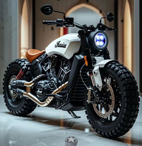 Custom Indian Motorcycles, Indian Bobber, Monster Motorcycle, Adventure Bike Motorcycles, Hybrid Bikes, Stylish Bike, Image Moto, Мотоциклы Cafe Racers, Custom Street Bikes