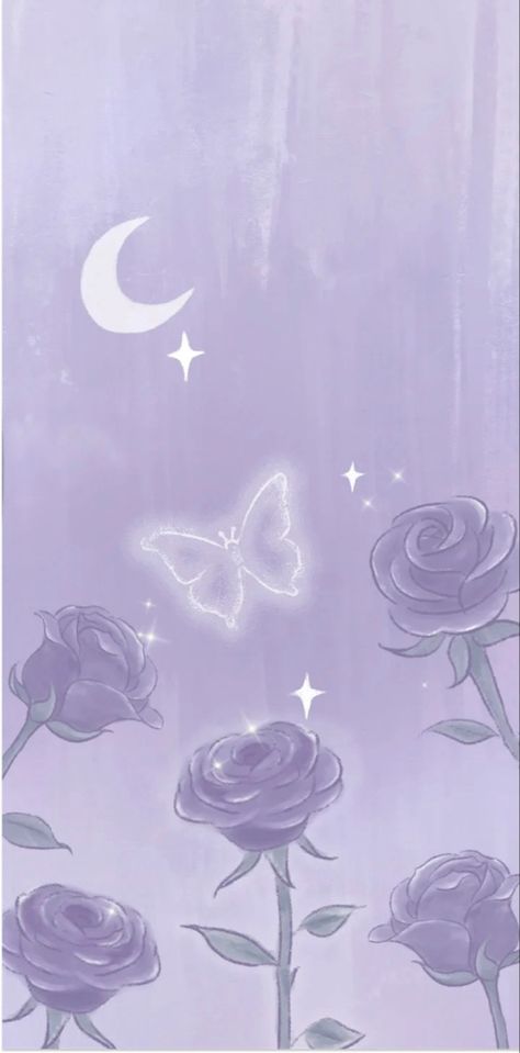 Lavender Anime Aesthetic Wallpaper, Anime Lavender Aesthetic, Glacious Aesthetic Wallpaper, Purple Bling Wallpaper, Lavender Anime Wallpaper, Purple Aesthetic Homescreen Wallpaper, Lilac Butterfly Wallpaper, Purple Matching Wallpaper, Purple Core Aesthetic Wallpaper