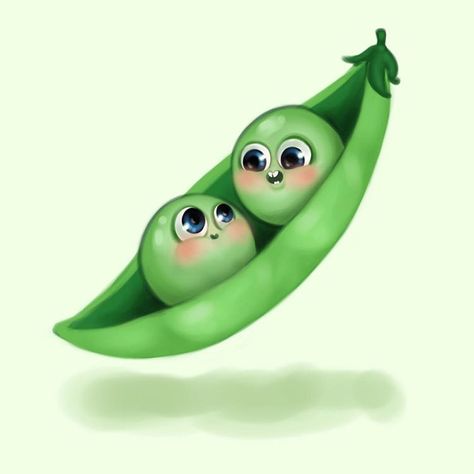 Peas In A Pod Illustration, Pea Pod Illustration, 2 Peas In A Pod Tattoo, Peas Drawings, Peas In A Pod Drawing, Pea Pod Tattoo, Peas Illustration, Beans Tattoo, Pea Drawing