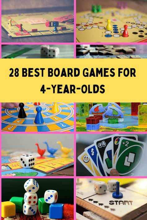 List of the 25 best board games for 4-year-olds offering a chance to bond with your child, develop essential skills, and create memories. Paper And Pencil Games, Pencil Games, Dinosaur Books For Kids, Bord Games, Charades For Kids, Best Board Games, Old Board Games, Family Friendly Games, Educational Board Games