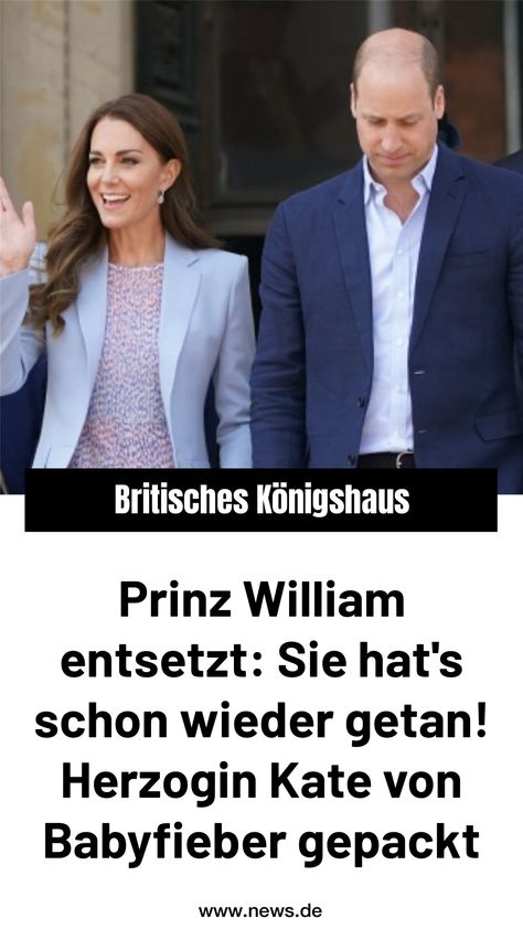 Herzogin Kate kann es nicht lassen: Wann immer die Herzogin von Cambridge einem Baby begegnet, flammt der royale Kinderwunsch bei der 40-Jährigen wieder auf. HIER musste Kates Ehemann Prinz William abermals still leiden. Prinz George, Kate Und William, Herzogin Von Cambridge, Cambridge