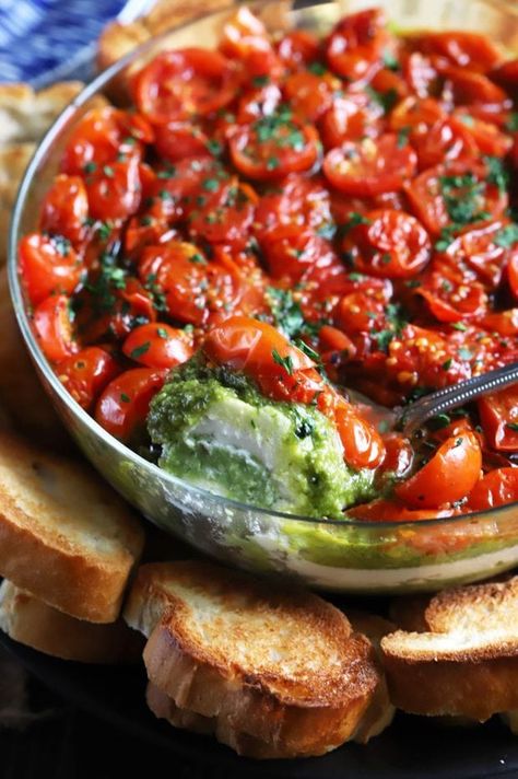 Layered Dips, Ricotta Tomato, Layered Dip, Pesto Dip, Wild Plum, Layer Dip, How To Be Healthy, Tomato Pesto, Snacks And Appetizers