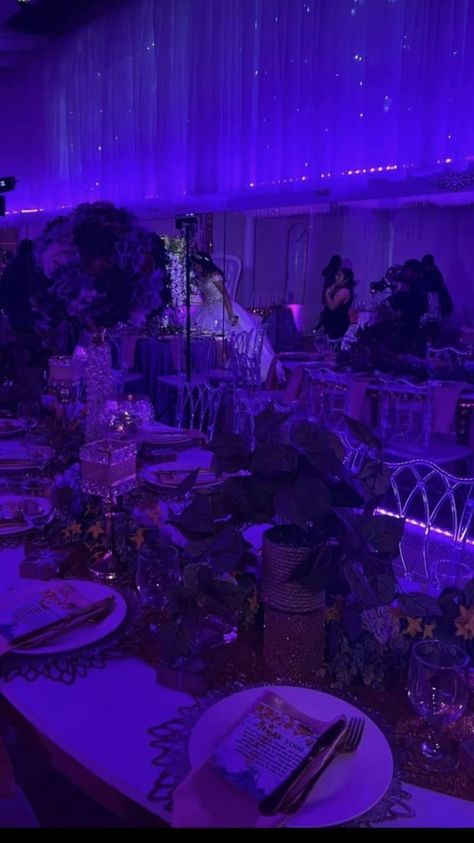 Purple Quinceanera Theme, 18th Party Ideas, Purple Sweet 16, Sweet 16 Party Themes, Sweet 15 Party Ideas Quinceanera, Sweet 15 Party Ideas, Purple Quince, Sweet 16 Themes, Quinceanera Planning