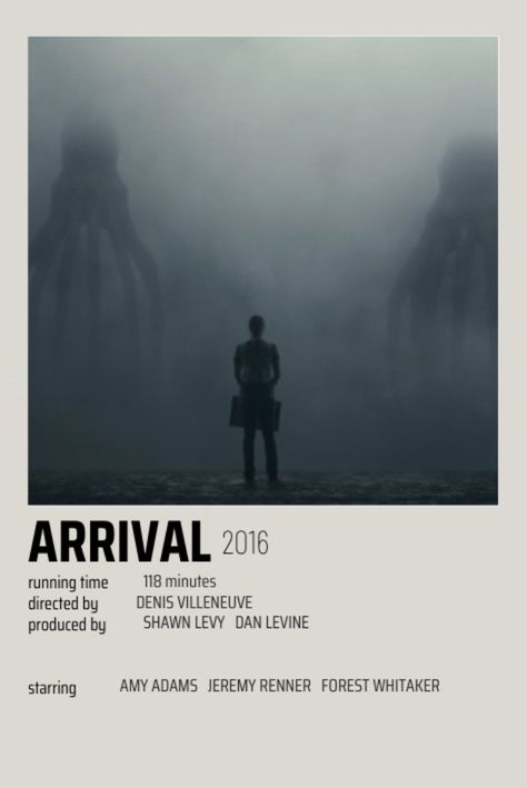 The Arrival Poster, Arrival Wallpaper, Arrival Movie Poster, Arrival Movie, Arrival Poster, Minimalistic Poster, Space Movies, Horror Comedy, Movie Ideas