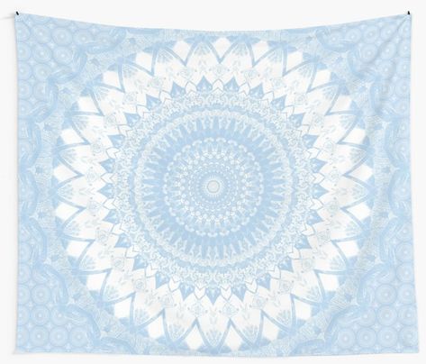 Artsy Room, Mandala Wall Tapestry, Dorm Decoration, Purple Mandala, Blue Tapestry, White Mandala, Room Tapestry, Mandala Wall Hanging, Boho Mandala