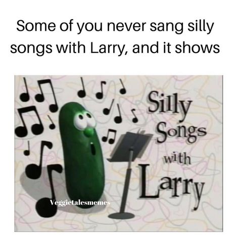 Veggie Tales Funny, Silly Songs With Larry, Jesus Jokes, Bible Jokes, Funny Christian Jokes, Church Memes, Silly Songs, Jesus Memes, Veggie Tales