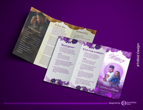 Wedding Brochure Design, Wedding Programme, Flyers Design, Banner Design Inspiration, Wedding Brochure, Random Inspiration, Trifold Brochure, Wedding Programs, Brochure Design