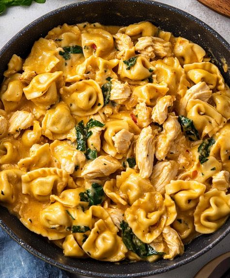 Marry Me Chicken Tortellini Recipe Marry Me Tortellini, Marinated Tortellini, Marry Me Chicken Tortellini, Marry Me Chicken Pasta, Tortellini Recipe, Marry Me Chicken Recipe, Savory Recipe, Marry Me Chicken, Chicken Tortellini