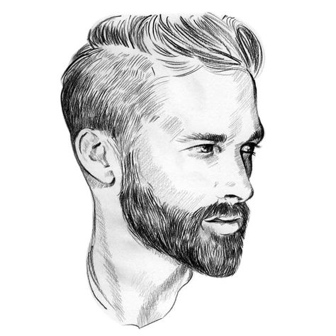 The Facial Hair Styles Every Man Needs To Know In 2020 | FashionBeans Professional Beard Styles, Men Facial Hair, Facial Hair Styles, 2016 Hair Trends, Beard Illustration, Beard Drawing, Beard Trend, Men Facial, Stubble Beard