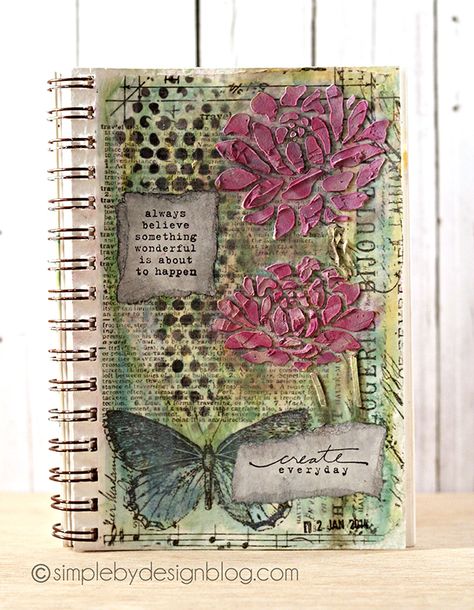 Diy Art Journal, Kunstjournal Inspiration, Art Journal Prompts, Smash Journal, Art Journal Cover, Mixed Media Art Canvas, Mixed Media Journal, Art Journal Techniques, Journal Quotes