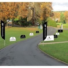 Ideal for branding the entrance of the golf course for your corporate golf day. Package contains the following: 2 x Modular Banner including frames, ... Golf Event Decor, Packages Ideas, Golf Events, Event Entrance, Party Entrance, Ground Spikes, Feather Flags, Golf Event, Golf Outing