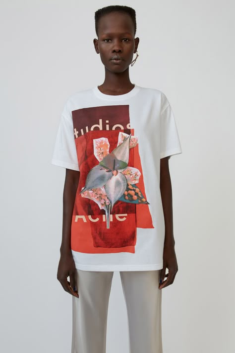 Collage Tshirts, Collage Tshirt, Cotton Graphic Tee With Abstract Print, Artistic Oversized Cotton T-shirt, Streetwear Cotton T-shirt With Abstract Print, Zara Cotton T-shirt With Graphic Print, Allsaints Graphic Print Cotton T-shirt, Flower Collage, Tshirt Design Inspiration