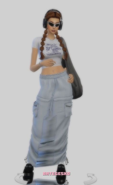 Sims 4 Cargo Skirt, Sims 4 Cc Cargo Skirt, Sims 4 Baggy Shirt Cc, Maxi Skirt Sims 4 Cc, Sims Cc Bags, Sims Bag Cc, Sims 4 Tote Bag Cc, Sims 4 Airpods Max Cc, Sims 4 Cc Airpods