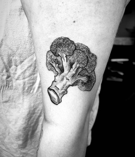 Earth Day Tattoo, Broccoli Tattoo, Seattle Tattoo, Earth Tattoo, Bellingham Washington, Nature Tattoos, Save Earth, Earth Day, Broccoli