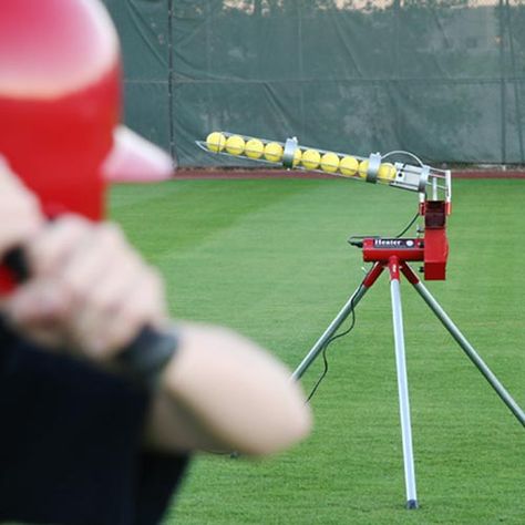 From wheel types to arm styles, Baseballtips.com offers the a diverse range of pitching machines for baseball pros and teams. Check online to know more Softball Pitching Machine, Pitching Machines, Softball Pitching, Pitching Machine, Softball Training, Fly Ball, Baseball Pitching, Baseball Pitcher, Batting Cages