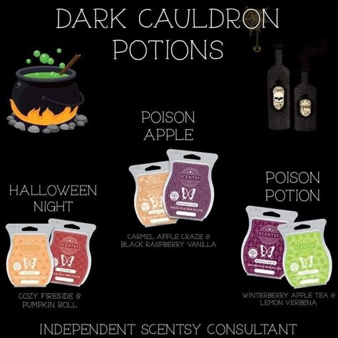 Scentsy Recipes, Scentsy Marketing, Scentsy Fall, Selling Scentsy, Scentsy Consultant Ideas, Apple Tea, Halloween Potions, Scentsy Wax Bars, Scentsy Scent