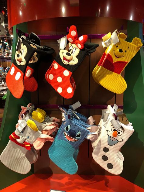 Disney For Christmas, Disney As Christmas Gift, Disney Stockings Diy, Disney Christmas Stockings Ideas, Stockings Christmas, Disney Christmas Stockings Diy, Disney Stocking, Disney Stockings Christmas, Disney Christmas Stockings