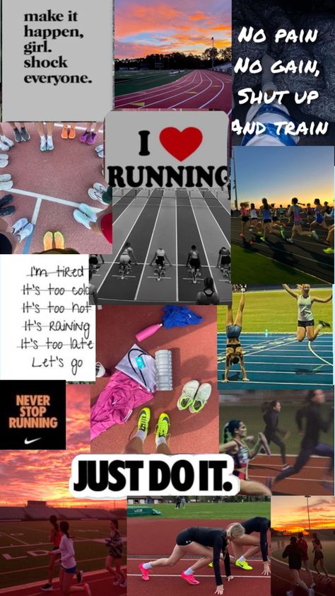 #track #running Running Iphone Wallpaper, Track And Field Background, Track Collage, High School Track And Field, Track Background, Running Background, Track Goals, Track Athlete Aesthetic, Track Wallpapers