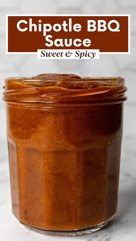 I love making this homemade chipotle bbq sauce recipe. The sauce is easy to make, and chances are you already have a majority of the ingredients in your pantry. Ultimate Texas BBQ Sauce. Basic Bbq Sauce Recipe, Chipotle Bbq Sauce Recipe, Texas Bbq Sauce, Chipotle Bbq Sauce, Bbq Rub Recipe, Homemade Bbq Sauce Recipe, Homemade Chipotle, Homemade Sauce Recipes, Bbq Sauces