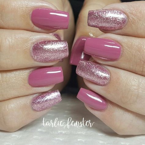 Two Tone Nails, Pretty Nail Art Designs, Super Nails, Pretty Nail Art, Nail Designs Glitter, Dipped Nails, Fancy Nails, Creative Nails, Nail Color