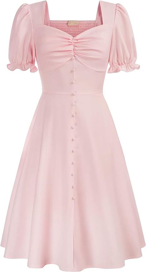 1950s Party, Cottagecore Dresses, Sweetheart Neckline Dress, Vintage Party Dresses, Sunday Dress, Tea Party Dress, Cottagecore Dress, Formal Party Dress, Vestidos Vintage