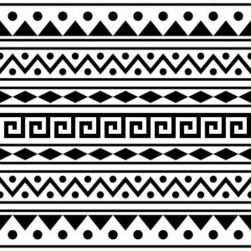 aztec pattern motifs ethnic seamless pattern vector in black and white color Ethnic Wallpaper, Art Chicano, Tattoo Black And White, Motif Art Deco, Aztec Art, Tattoo Black, Abstract Geometric Art, Wallpaper Black, African Pattern