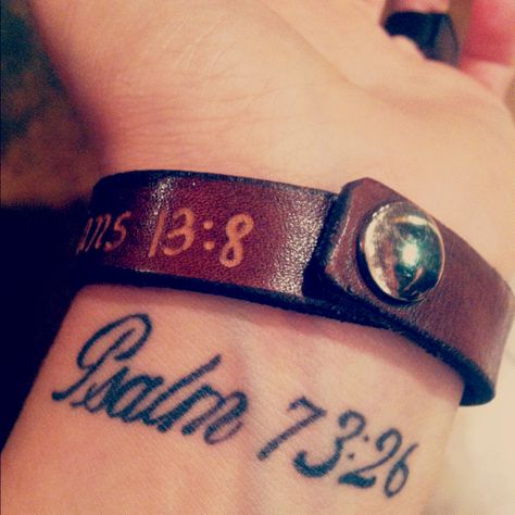 Psalm 73:26 tattoo 26 Tattoo, Psalm 73, Favorite Bible Verses, Next Tattoo, Piercing Tattoo, First Tattoo, Bible Journaling, I Tattoo, Tattoos And Piercings