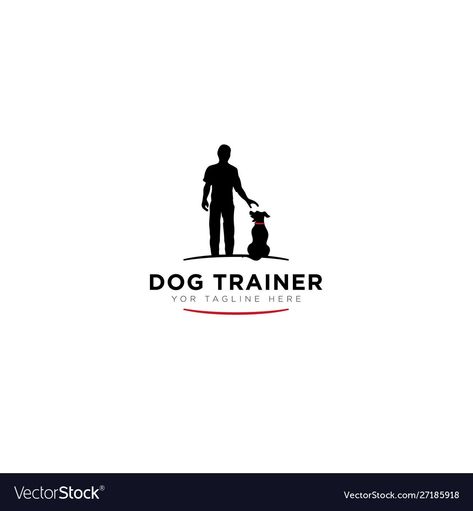 Dog Trainer Logo, Dog Log, Personal Protection Dog, Logo Dog, Pet Logo, Human Logo, Coach Men, Personal Protection, Dog Logo