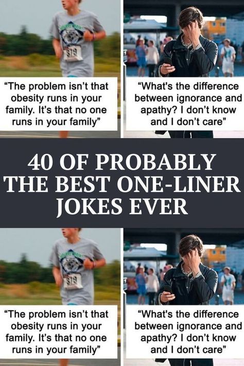 40 Of Probably The Best One-Liner Jokes Ever One Line Jokes, One Liner Jokes, Hypothetical Questions, Most Beautiful Words, Whatsapp Wallpaper, Nami One Piece, One Liner, Funny Pins, Funny Stories