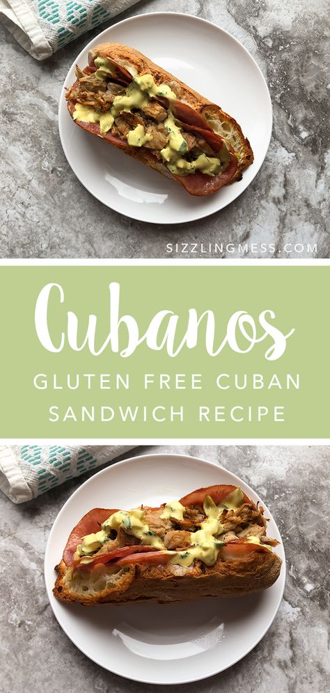 Gluten Free Cuban Bread, Healthy Cuban Sandwich, Vegan Cubano Sandwich, Roast Pork For Cuban Sandwich, Mojo Pork Cuban Sandwich, Cuban Pork Sandwich, Cuban Sandwich Recipe, Cubano Sandwich, Cuban Bread