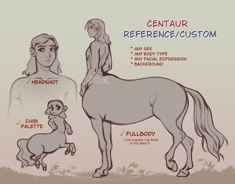 Female Centaur, Perspective Drawing Lessons, Unicorn Art, Creature Drawings, Fantasy Creatures Art, Concept Art Drawing, Anatomy Reference, Drawing Base, Drawing Poses