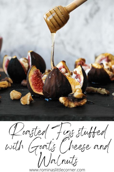 Roasted Figs With Goat Cheese, Stuffed Figs With Goat Cheese, Catering Appetizers, Stuffed Figs, Graze Board, Shortcrust Pastry Recipes, Roasted Figs, Seed Bread, Goats Cheese