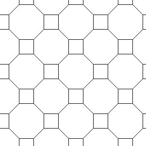 Shapes that tessellate Tessellation Patterns, Impossible Shapes, Octagon Pattern, Paint Software, Interior Design Quotes, Geometric Pattern Art, Geometric Quilt, Quilting Templates, Photo Collages