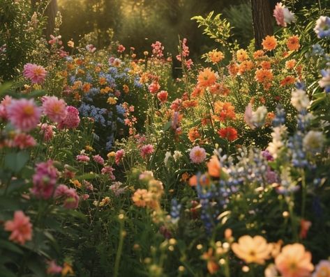 Wildflower Aesthetic, Wildflower Field, Nothing But Flowers, Flower Therapy, Spring Aesthetic, Nature Aesthetic, Flower Field, Dream Garden, Love Flowers